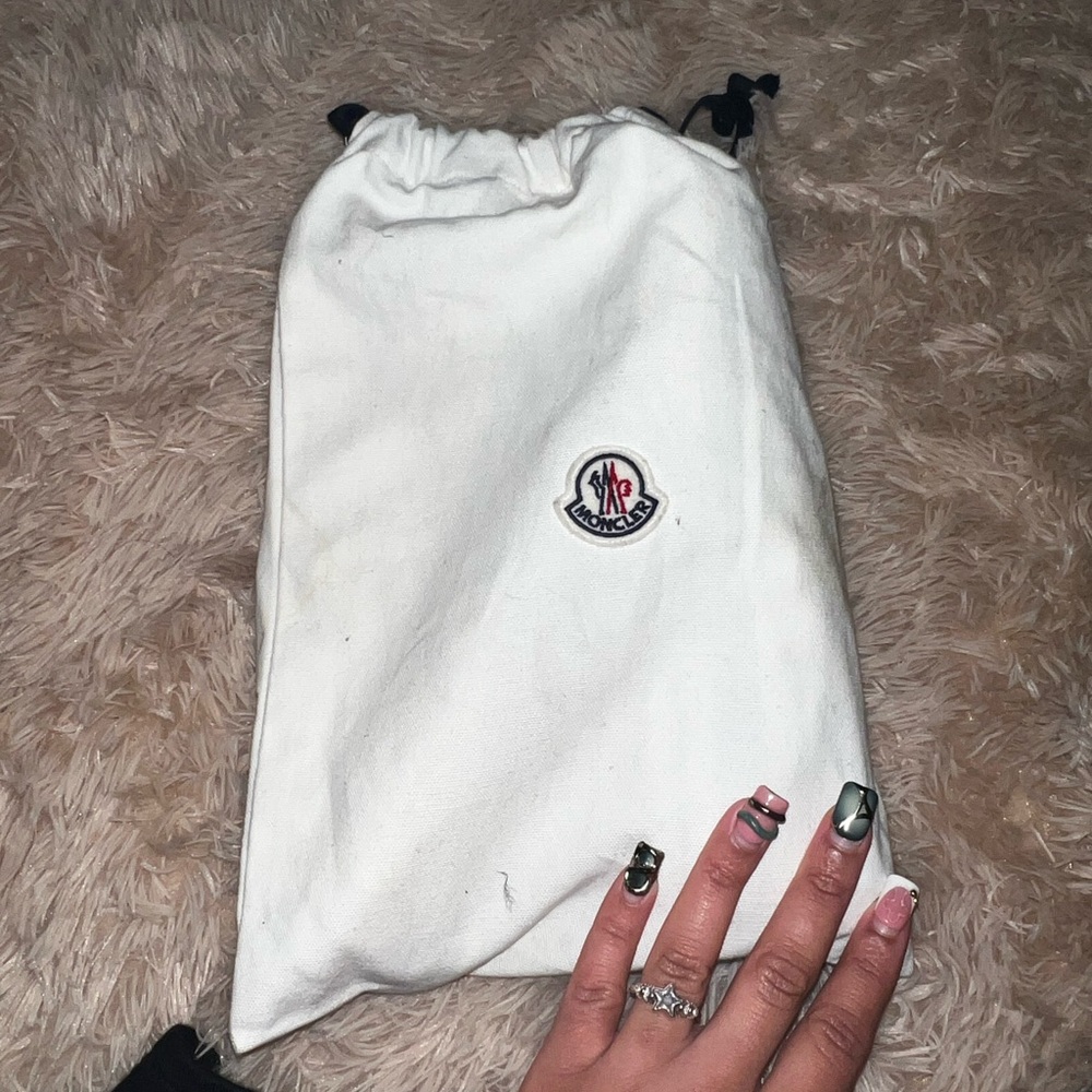 Unisex White/Black Moncler Chuck Taylor’s with Dust Bag - Picture 5 of 5